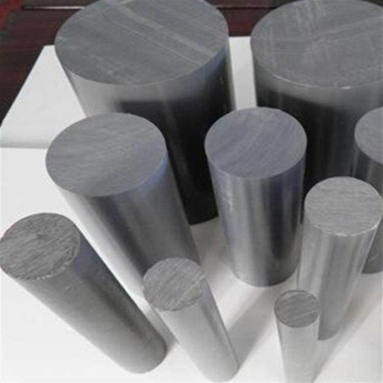 .厂家直销聚氯乙烯棒PVC塑料棒 高强度深灰色PVC-C棒材 CPVC棒材