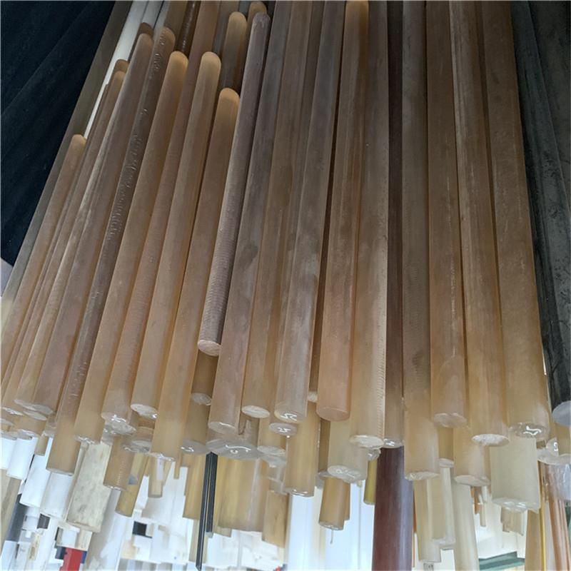.现货供应半透明psu棒耐高温 进口茶色聚砜棒任意切割psu