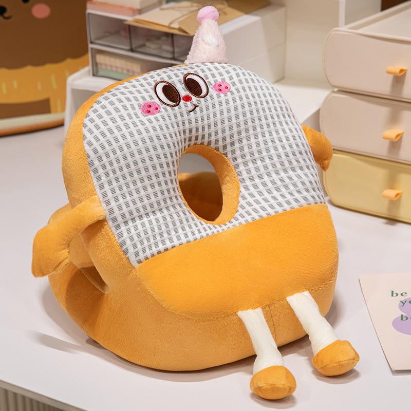 网红多巴胺大眼午睡枕午休神器小学生教室午睡趴桌枕办公室代