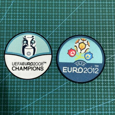 历届欧洲杯臂章 2008 20123D立体臂章 Lextra EURO章烫印