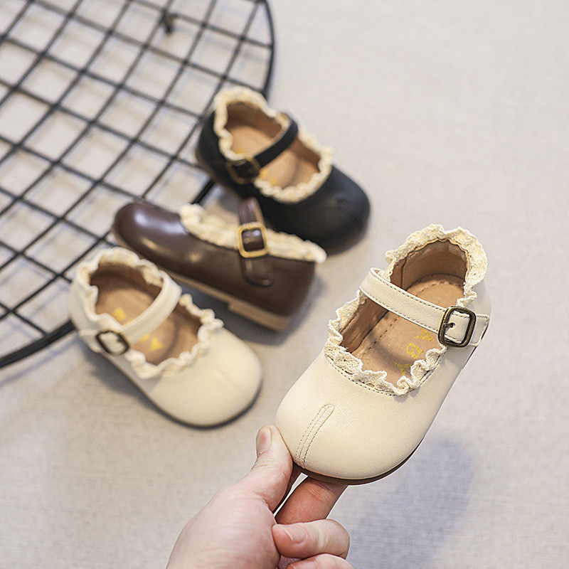 女童春秋款韩版小香风公主风皮鞋软舒适底假分趾单鞋,女鞋,时尚休闲鞋,淘宝优惠券,粉丝福利购,淘宝优惠卷