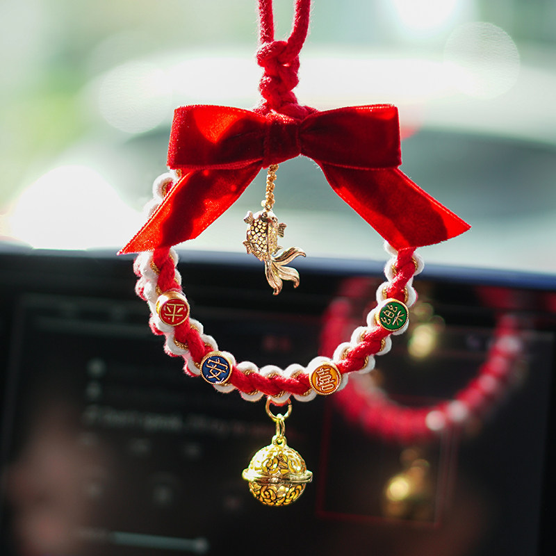 闲惠车挂饰diy手工新年手工diy