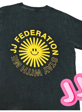 林俊杰JJ20纽约演唱会周边同款黑色衬衫t恤上衣短袖LJL林距离会服