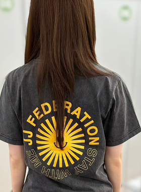 林俊杰JJ20演唱会周边同款黑色衬衫t恤上衣短袖衣服LJL林距离会服