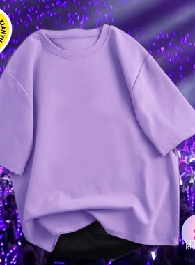 林俊杰广州咸阳南京世界巡回演唱会JJ20周边应援紫色衬衫上衣短袖