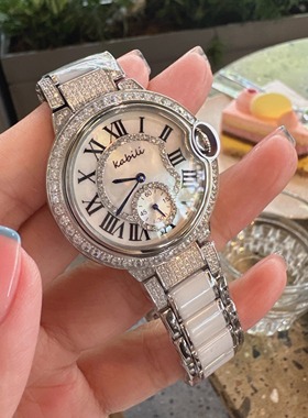 2025新款女表轻奢时尚ins风气质小众女表贝母带钻手表情人节礼物