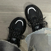 回力黑武士老爹鞋 厚底增高户外休闲百搭情侣运动鞋 女2025冬季 新款