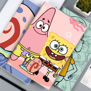 动画周边海绵宝宝派大星学生B5加厚胶套笔记本A5日记簿作业本定制