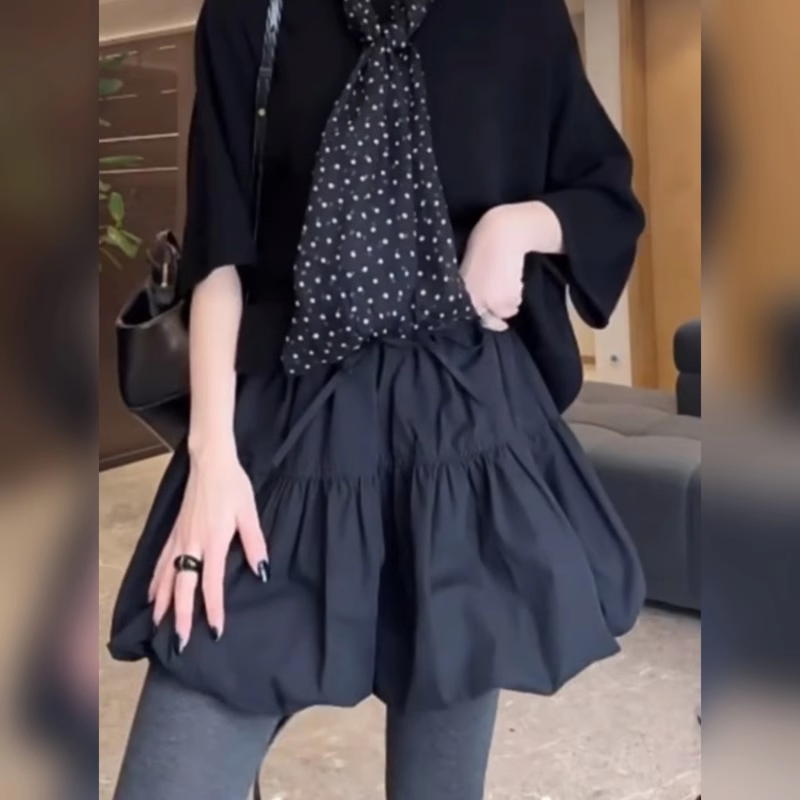 欧货时髦洋气花苞蓬蓬裙女2025春季新款高腰显瘦大码A字半身短裙,女装/女士精品,大码半身裙,淘宝优惠券,粉丝福利购,淘宝优惠卷