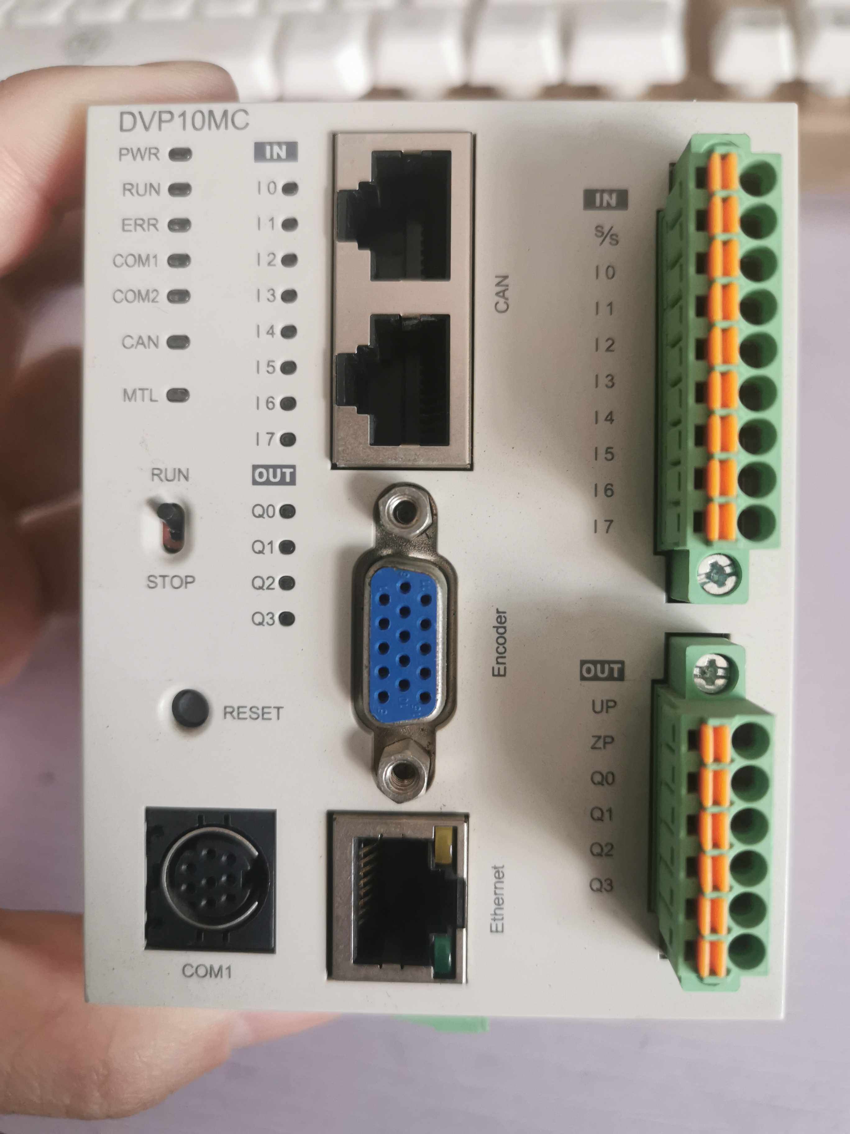 二手拆机台达dvp10mc11t功能完好成色新