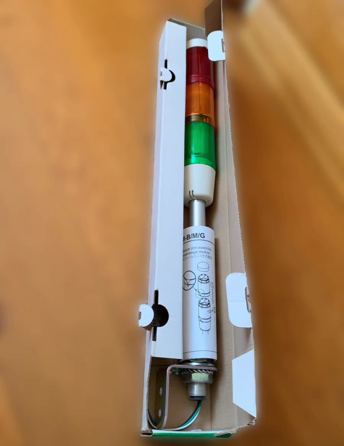 施耐德带蜂鸣器警示灯XVMB2RAGS原装进口 完整3色全新包装说明书