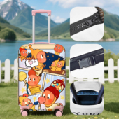 卡通星星人周边印花行李箱套18 32寸拉杆箱保护套防尘男女通用