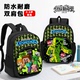 我 6岁小学生防水耐磨卡通反光条双肩包 世界游戏周边儿童书包3
