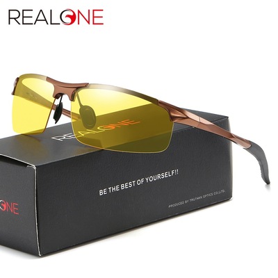 REALONE铝镁运动骑行偏光夜视镜
