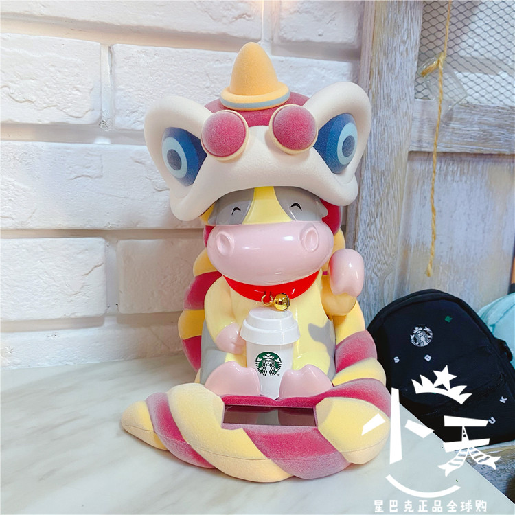 brand new quality goods Starbucks 2021 new year Cow Lion Koi Lucky cow solar energy Beckon Piggy bankin the Festive supplies/Gift , Gift ideas , Piggy bank  category - from Buy2taobao.com to provide professional Taobao agent buy service