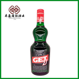 法国进口洋酒GET27葫芦绿利口酒薄荷味力娇酒露酒鸡尾酒基酒700ml