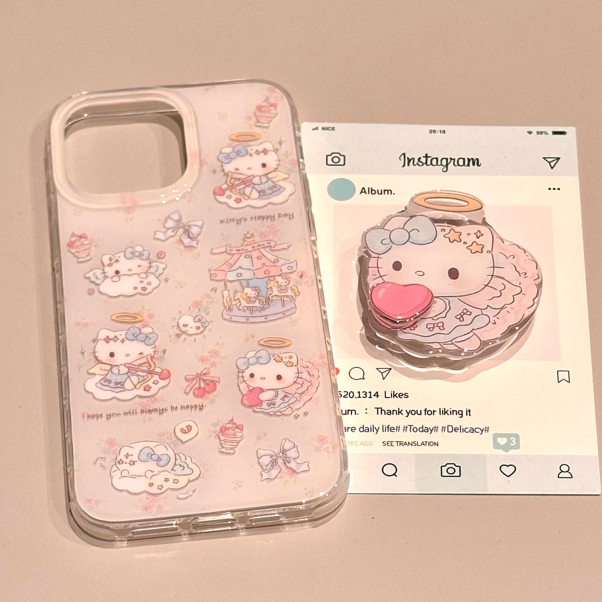 天使kitty适用三星s25手机壳