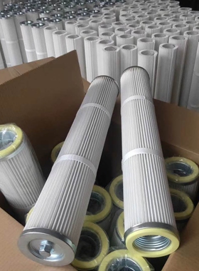 钻机滤芯滤筒阿特拉斯D7D9钻机除尘滤芯滤筒集尘箱滤芯内螺纹