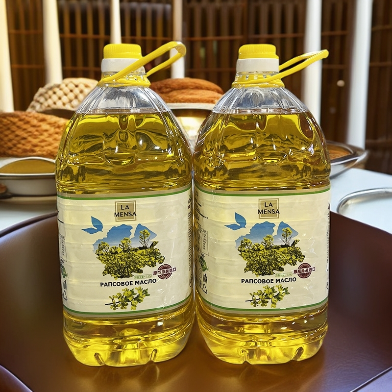 俄罗斯原装进口压榨菜籽油低芥酸