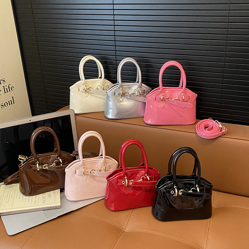 2026新款时尚百搭手提贝壳包女韩版高级感洋气女士小众单肩斜挎包