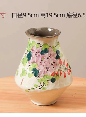 手工花盆花器家居茶室简约高档摆件Y7060A9