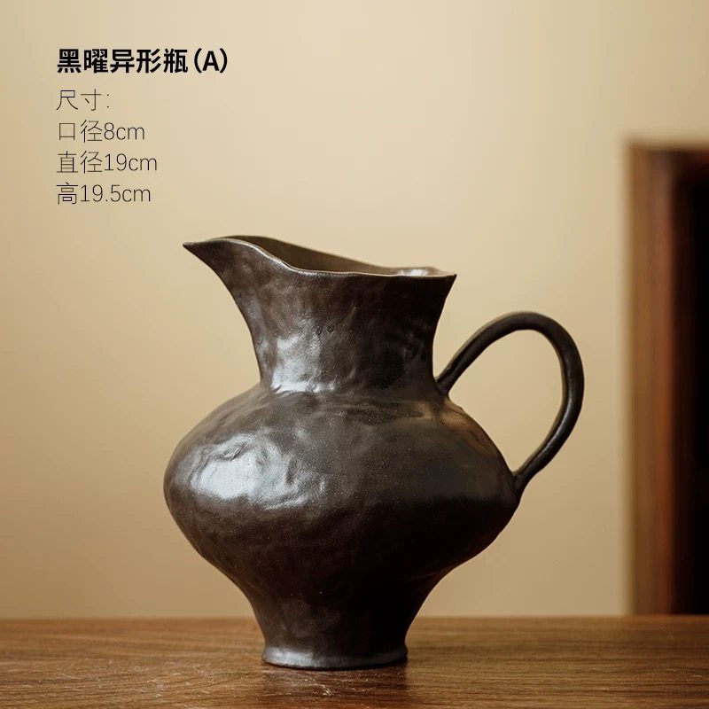 景德镇手工花盆花器家居茶室简约高档摆件Y7020B0