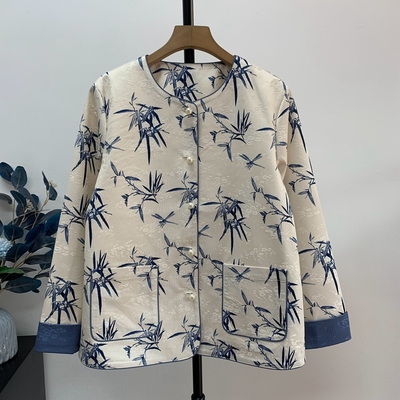 国风春季妈妈装薄款外套上衣