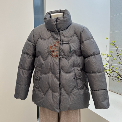 冬季中老年妈妈装加厚加绒棉服