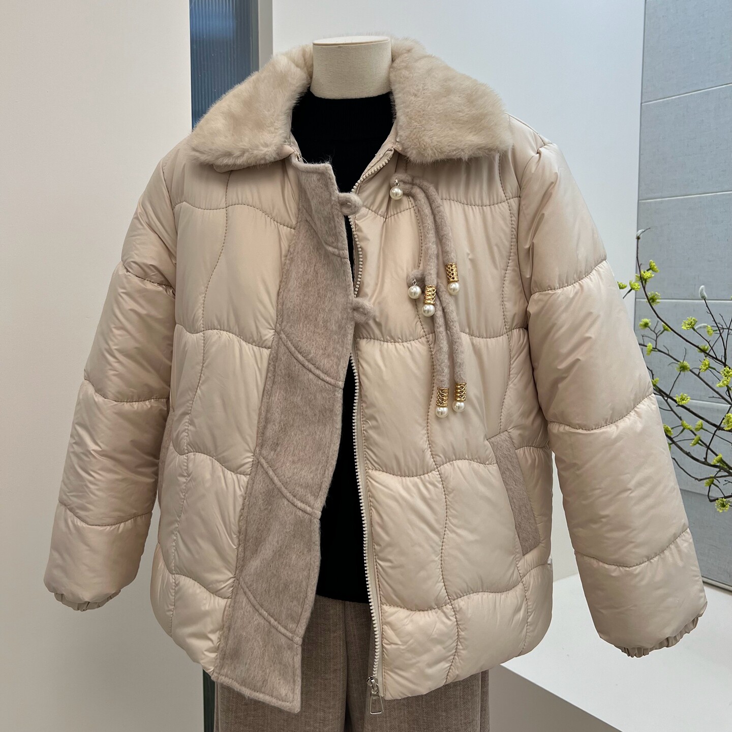 新中式国风中老年棉服女妈妈装冬季新款刺绣保暖宽松棉衣外套上衣