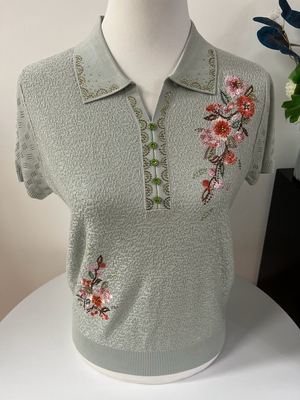 夏季新品中老年洋气妈妈装