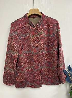 春秋新品洋气中老年妈妈装