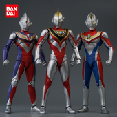 万代正版 迪迦奥特曼玩具盖亚特利亚刻德凯戴拿赛罗奥美伽SHF手办