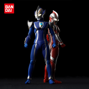 万代SHF梦比优斯奥特曼手办究极闪耀赛罗特利迦迪迦希卡利曼玩具