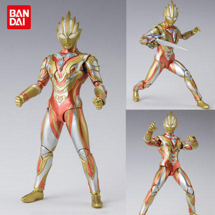 万代正版永恒闪耀特利迦奥特手办究极耀赛罗泽塔德凯曼SHF曼玩具