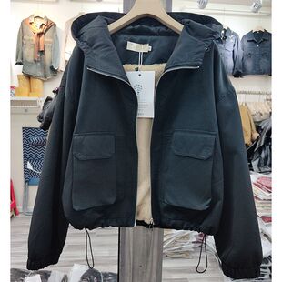 2025冬季新款女士棉衣棉服短款小个子棉袄夹棉外套加绒加厚派克服