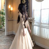 公主裙Wcouture秋冬 柔软显瘦纱裙半身长裙 天鹅芭蕾舞蹈生