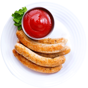 奎斯特李猪肉风味早餐肠酒店香肠早餐热狗肠