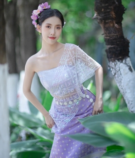 新款西双版纳傣族服装女套装云南泼水节服饰夏季新西双版纳