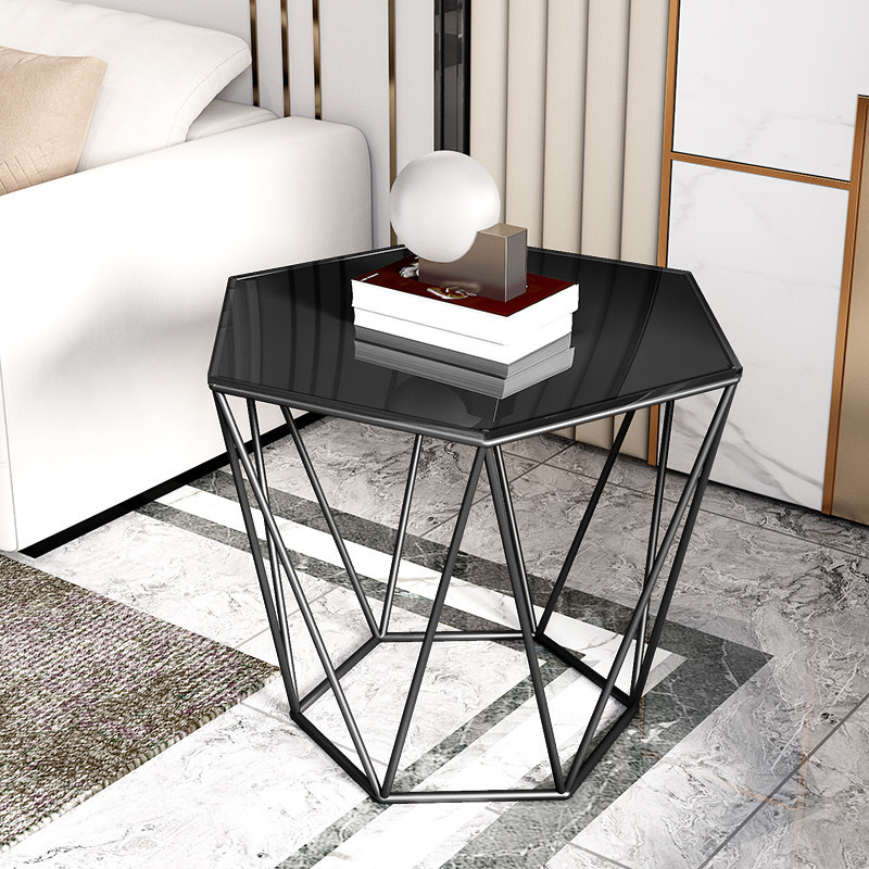 客厅玻璃茶几耐用简约