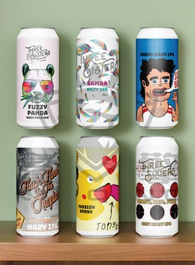 新西兰进口金兰姐妹嘿兄弟/激情之吻浑浊IPA精酿啤酒香蕉奶昔酸