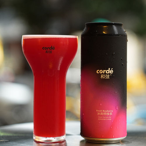 Corde和弦黎和弦冰爽杨梅多原萃绿茶酸艾尔啤酒精酿啤酒