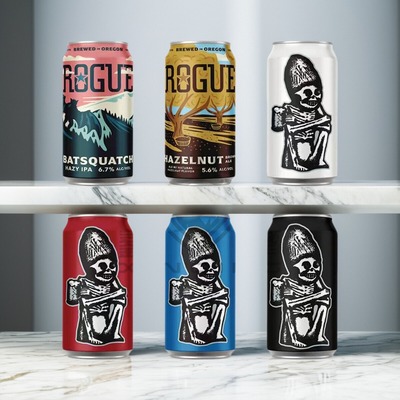 Rogue罗格精酿啤酒坏家伙IPA榛子棕色艾尔美工进口