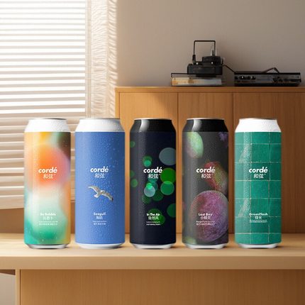 Corde和弦绿光3.0四倍干投浑浊IPA精酿啤酒小精灵果泥酸艾尔