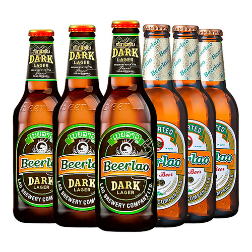 老挝进口Beerlao小麦黑啤黄啤