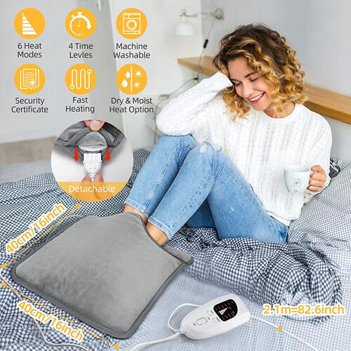 Electric Heating Pad Feet Warm Winter Foot Back Warmer  Mat