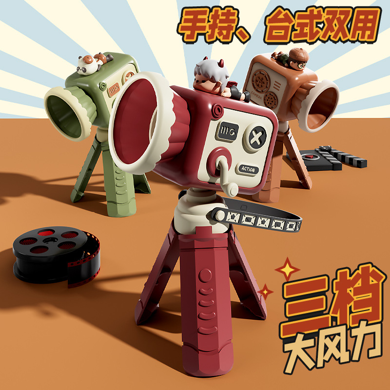 夏季桌面小型风扇手持式可爱卡通便携式USB可充电迷你电风扇批发