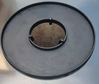 商用加厚型烤肉烤盘烧烤炉烧烤火盆圆形简易烤肉盘铸铁烤涮