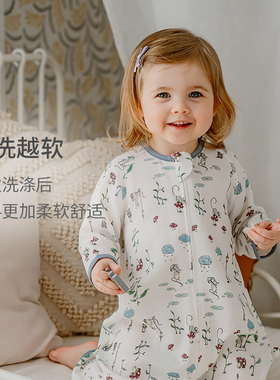 【夏季睡袋】Nest Designs婴儿双层分腿睡袋宝宝儿童防踢被舒适