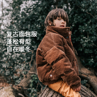 男外套女潮 儿童加厚棉服马甲冬季 Petite Revery加拿大小云朵童装