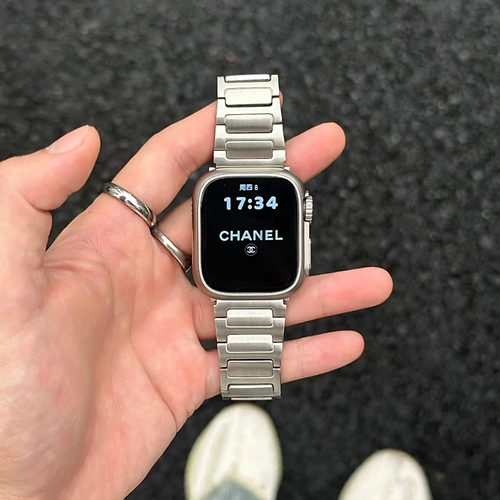 适用华为fit5/4工字扣不锈钢金属